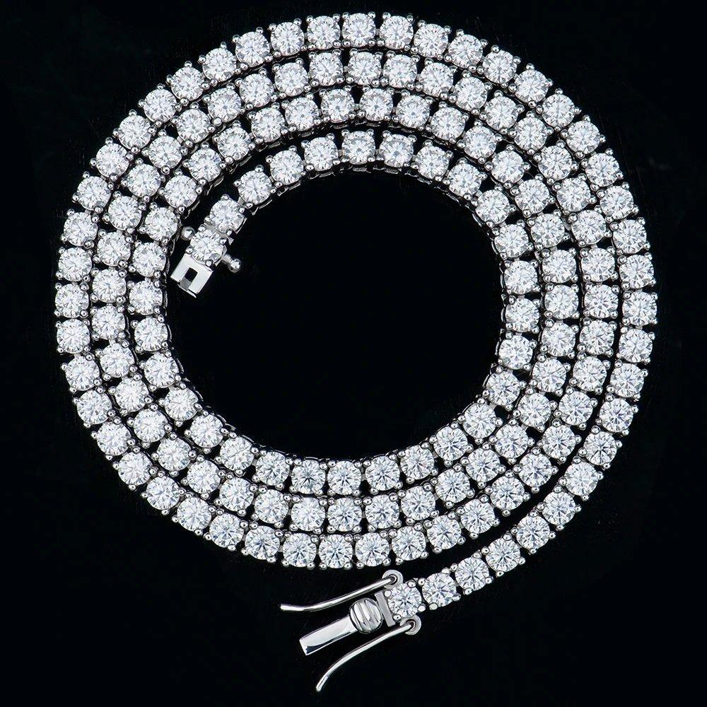 3mm VVS1 Moissanite Tennis Chain