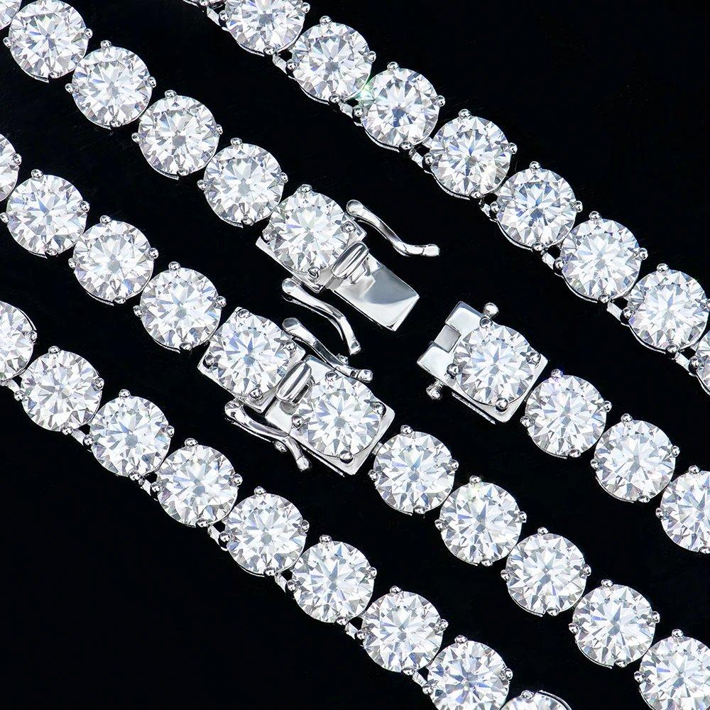 6mm GRA/VVS Moissanite Tennis Chain